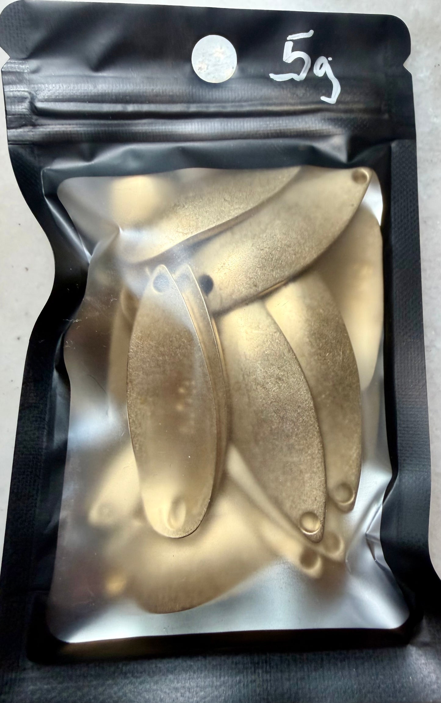 5g Saber (Unplated ) Blanks (25 pc)