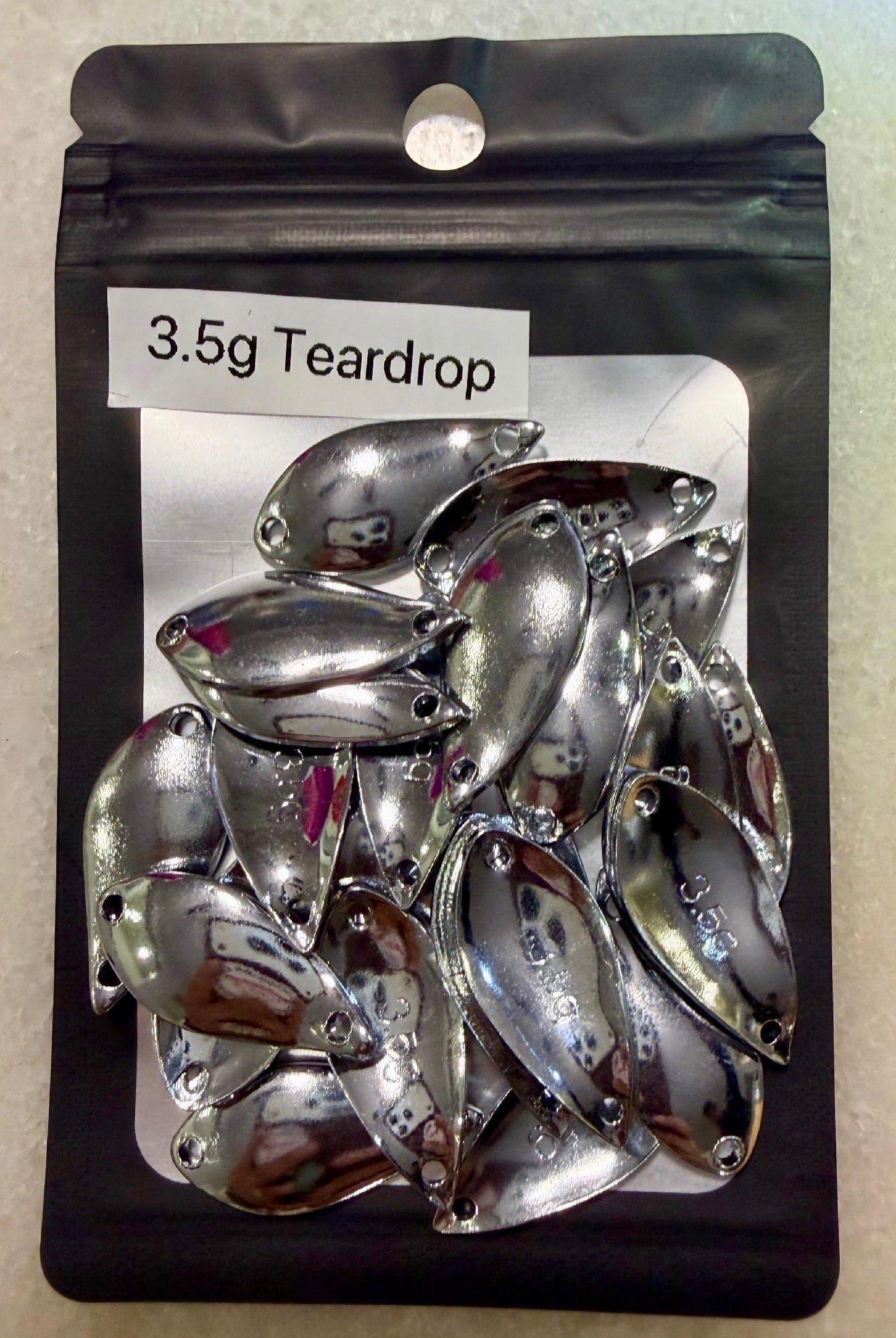 Teardrop Blanks (2.5g & 3.5g)25 pc