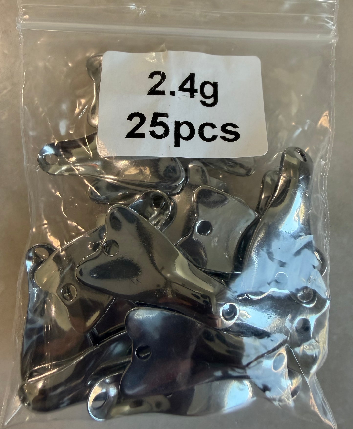2.4g Tailfin Blanks (25 pc)