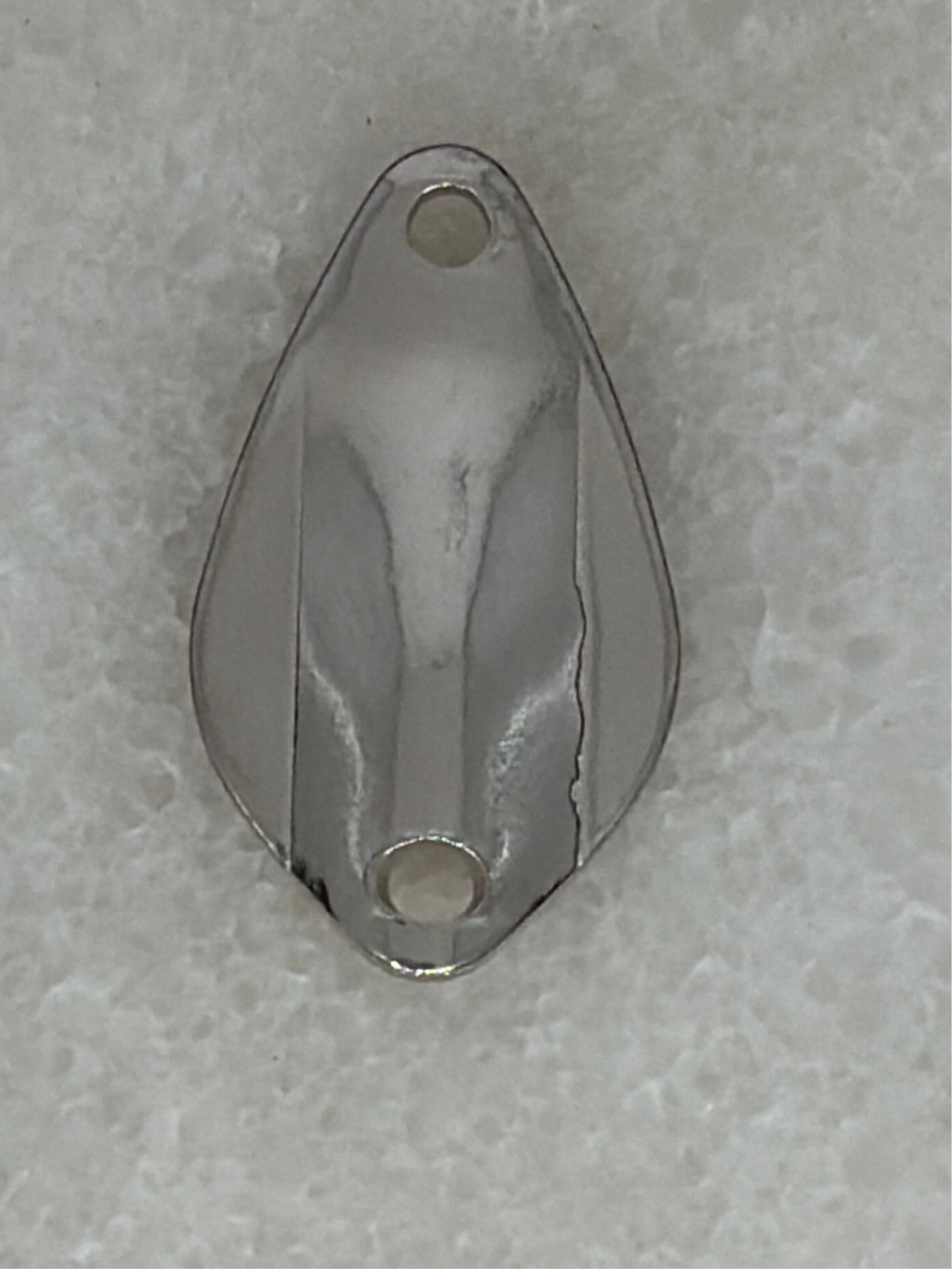 2g Silver Flutter Blanks (25 pc)