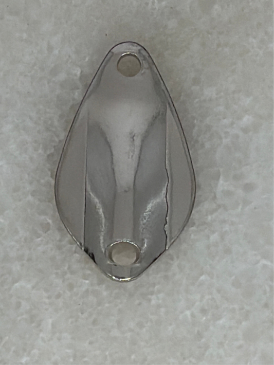 2g Silver Flutter Blanks (25 pc)