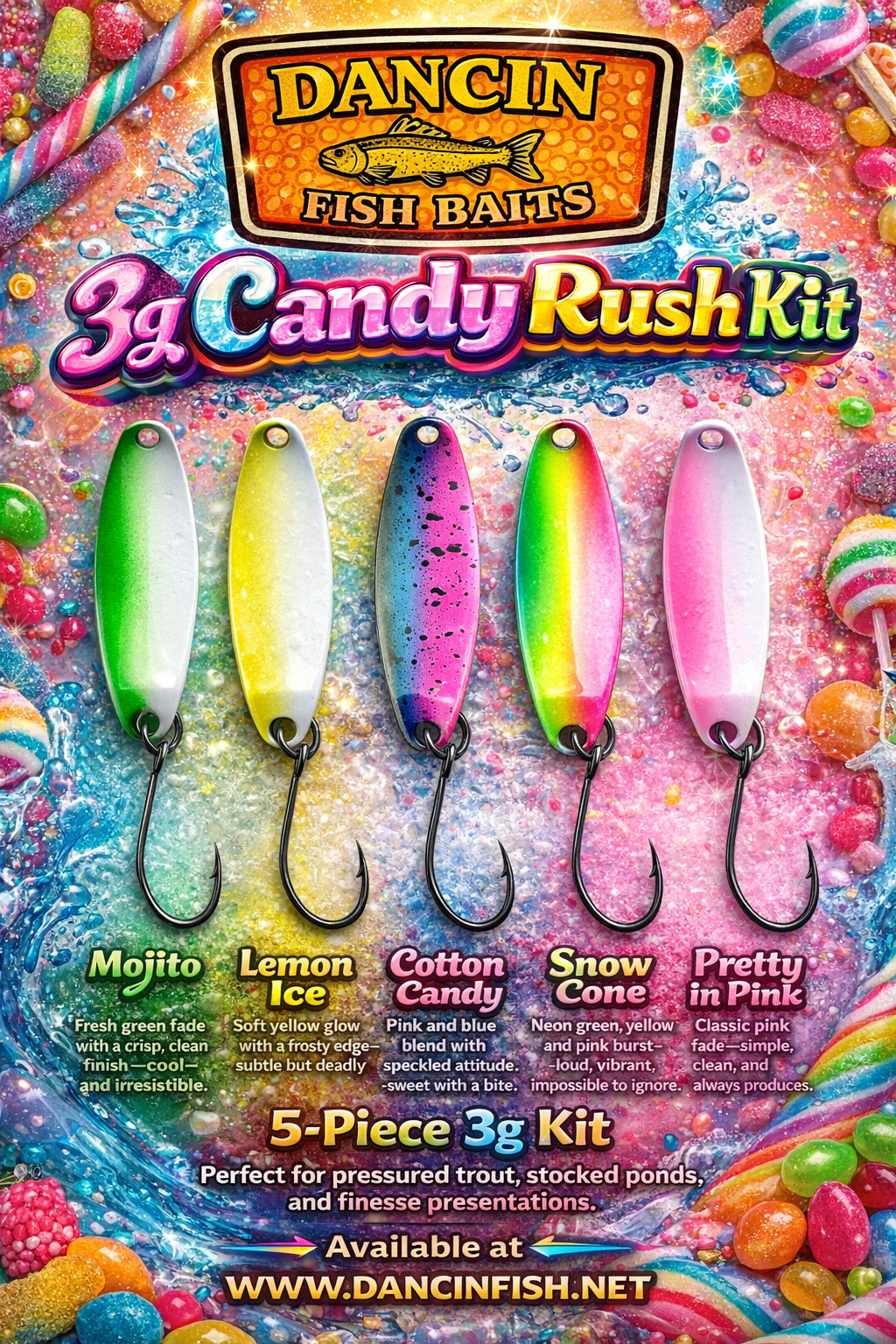 3g Candy Rush Kit