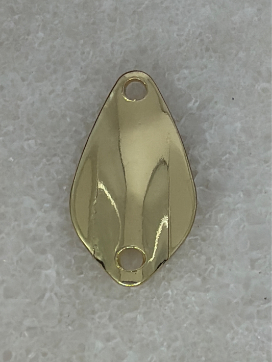 2g Gold Flutter Blanks (25 pc)