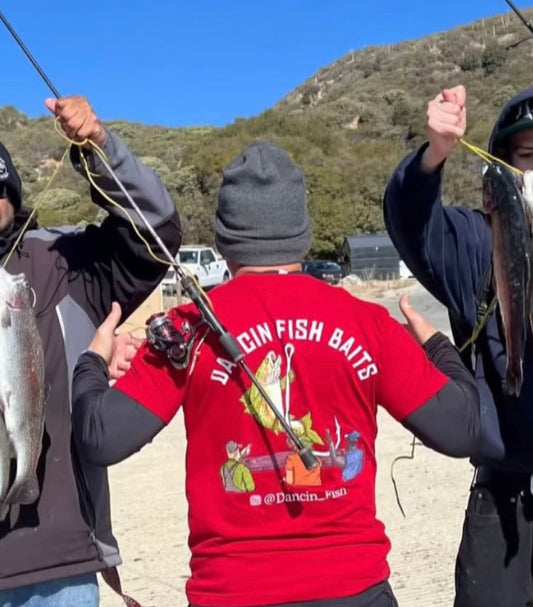 Dancin Fish the T-Shirt (RED)