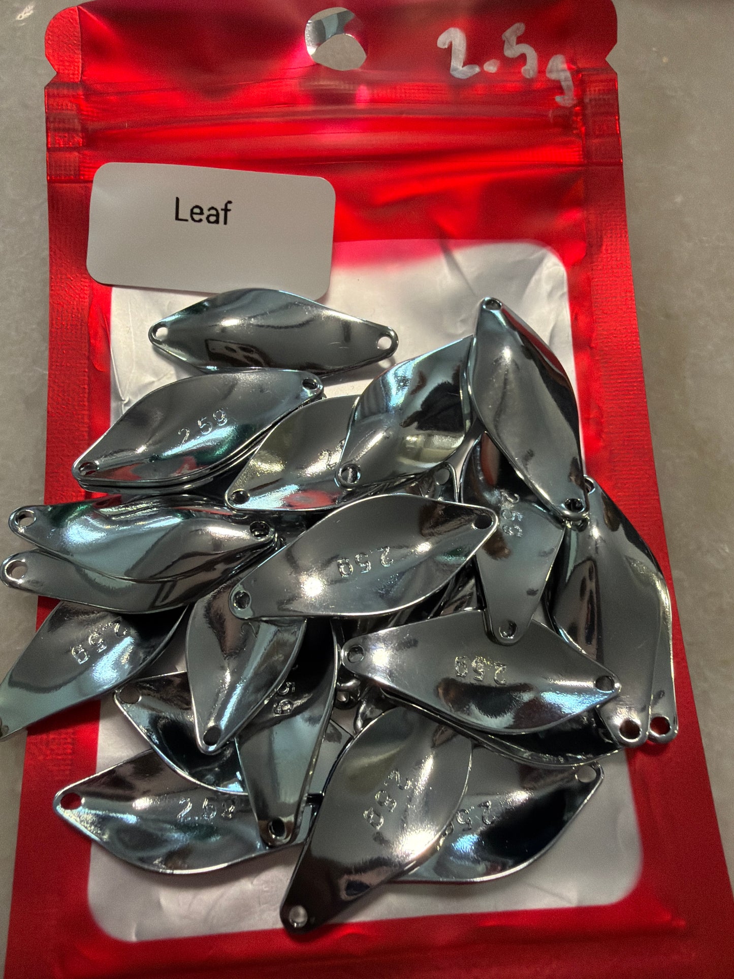 2.5g Leaf Blanks (25 pc)
