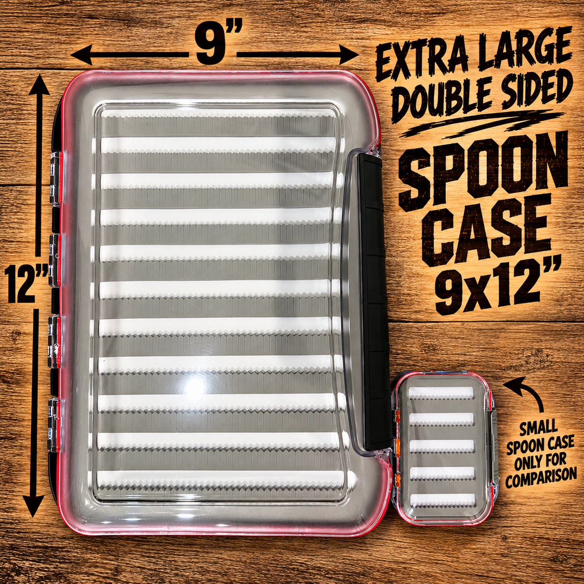 XL 9x12 Two Sided Spoon Case